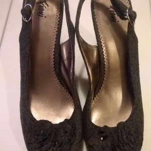 Fioni wool pumps